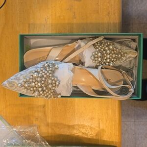 JRENEE Desdemona ivory/white size 13M